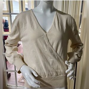 NWT Montgomery Post Women's Size L Beis